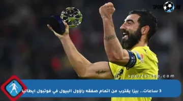 3 ساعات.. بيزا يقترب من إتمام صفقة راؤول ألبيول في فوتبول إيطاليا